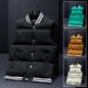 LEEWAHYU Sitio web oficial Vest Juego de otoño para hombres e invernales Vest Casco Workwear en espesas de algodón de algodón Clip informal Black 829 2XL (recomendado 120-140Jin [Jin iguala 0.5 kg])