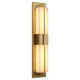 Yaotian New Chinese Style Wall Lamp Chinese Style Rectangular Living Room Background Wall TV Wall Lamp Simple Bedroom Bedside Aisle Lamp 2017 Black Gold Trumpet Three-Color Changing Light