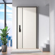 
OUDILE cream style Class A security door entrance door + zinc alloy thickened door leaf hidden hinge + mother and child door intelligent lock Fully automatic intelligent lock 2150*1050/2250*960