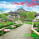 
Internet celebrity live background cloth 3D three-dimensional landscape painting movable high-definition live room outdoor interior background wall ZP-13556 2.5 meters wide - 2.5 meters high (hook type)