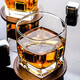 Luminarc glass whiskey cup square cup bar KTV wine cup beer cup home tea cup single 200ML