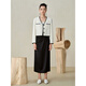 
THE SEA LIFE skirt for women Ou Hai Yisheng skirt spring slit temperament small fragrance style skirt XC15265 Black Mage M