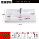 XMSJ Ticai Counttop Basin Semi-eingebettete Einzelbecken integrierte Keramik Taichung Badezimmer Waschbecken Haushalte Square Face Wäsche 12048 Einzelbecken