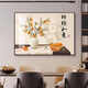 
Hanxuan Persimmon Ruyi Restaurant Decorative Paintings are good in meaning in dining room wall hanging paintings high-end single-size living room paintings new Chinese style mural JD15664 100*70 cm (horizontal version) Crystal picture ps black frame [glossy]
