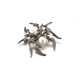 IDEAGEMER925 silver spider shell bead brooch men's fashion trend niche original design handsome suit pin lapel pin spider shell bead brooch