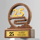 Europa y americana Customización de Trofeo de Madera Solid Wood Creative 5 años 10 años 15 aniversario Customización de medallas digitales Reunión anual de ventas de empleados Premios de ventas de empleados y colegas Entrada y jubilación El aniversario de la medalla digital puede ser contactado para la personalización del servicio al cliente