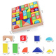 QZMEDU large particle building blocks for young children early education puzzle building toys for boys and girls digital letters cognitive birthday gift