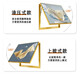 槐序现代简约电表箱画装饰画轻奢抽象肌理画高级感餐厅配电箱电盒挂画 JD12392 50*40cm(遮挡40*30)掀盖黑框