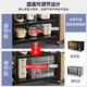 Quanpinwu kitchen rack floor-standing multi-functional appliance shelf storage household fruit and vegetable basket storage shelf 348