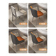 
Mingfu Shizhen Dining table, household thickened rock slab dining table and chair combination retractable solid wood dining table square and round dual-use dining table 690#