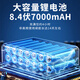 Shanghai Forklift Electronic Scale Lastträgergabel mit Skala/Skala Diniu Elektronische Maßstab Manuelle Hydraulik -Gabelstapler -LKW -Handhabung (Lithiumbatterie 0,2 kg Hochpräzise] 2 Tonnen 680 mm Pu Wad