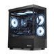 Ningmei National Family Bucket 14th generation i5 14600KF/RTX5060Ti/water-cooled e-sports game Black Myth Wukong design rendering desktop computer host configuration 8 |14600KF+RTX5060