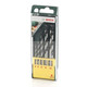 Bosch (BOSCH) masonry drill bit, straight handle concrete impact drill bit, 5 concrete drill bits 4/5/6/8/10mm