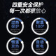烘手机干手器自动感应卫生间家用吹手烘干机吹干器干手机器 3881-银灰色