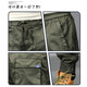 Pantalon de travail en jeep pour hommes au printemps et en automne nouveau pantalon décontracté pour hommes lâche usure tendance d'âge moyen et pantalon de pieds des jeunes 679 Black # Style régulier 32 (recommandé 130-145 Jin [Jin est égal à 0,5 kg]))