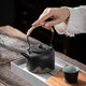SUSHI CERAMICS Ti Liang Kung Fu Tea Set Retro Coarse Pottery Shanwenshui Painting Ceramic Teapot 350ml