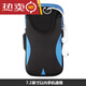 Running mobile phone arm bag for men and women sports and fitness equipment arm storage bag waterproof wrist bag lightweight sports arm bag flip cover black blue universal for Apple mobile phones