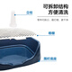 Cute Du Xing Pet Dog Toilet Flush Pet Dog Supplies Small Dog Urinary Pot Bathroom Large Blue