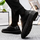 Zapatos de cuero Foninou para hombres de verano para hombres ropa formal de cabeza grande tendencia de estilo británico de trabajo británico zapatos de cuero para hombres sola capa de una sola capa actualizada Versión 39
