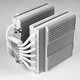 Thermalright Peerless Assassin 120 WHITE air-cooled radiator AGHP 6 heat pipe twin towers with top cover dual C12W fans PA120 WHITE