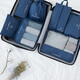 Forty thousand kilometers travel storage bag set storage bag suitcase clothes organizer bag portable underwear and shoe packaging bag SW7093