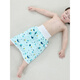 Babywindelrock, Windelbett-Benetzungswerkzeug für Säuglinge und Kinder und leckdichte wasserdichte Waschbecken, Wickelbeutel, Windelbeutel, Hosenhosen mit hoher Taille, Hose-Rainbow Horse M (0-4 Jahre)