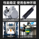 Clcey Minongeur liaogong personnalisé Disperser Pnemragme du moteur pneumatique Pompe d'échappement Nettoyeur Élimination de l'huile Drop Drop Gold Metal Muffler AC9901 / 2 pouces