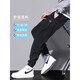 Jeanswest Jeans Men's 2024 Spring y Autumn New Style Foot Flowe Loose, cómodo, versátil, de moda, pantalones largos, hombres largos 9859 gris 2xl