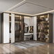 Sophia Wardrobe Small Apartment 22 Package Whole House Customization Bedroom Furniture Flat Door Large Wardrobe Integrated Cloakroom Sincerely Customized Gold