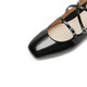 Symphony Yang Mi 2025 Alice Mary Jane French single shoes EUE04AQ5 Qianjin Black 39