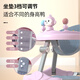 Xiaobuduotu walker baby 2024 new children's cart baby anti-turnover learning driving multi-functional walker maca powder/silent wheel/toy model