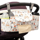 Yusenyi Baby Kinderwagenbeutel Baby Trolley Hook Multifunktionaler Kinderwagen Aufbewahrungsbeutel Korb Rack Baby Sportartifakt indischer Bär (Schultergurte)