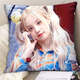 Song Yuqi double-sided G-I-DLE pillow, cute gift for friends and besties, double-sided custom cushion Song Yuqi 1 50x80cm (pillow core + pillowcase)