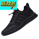 
McDie Legend Shoes Men's Spring and Summer Sports Shoes New Breathable Mesh Shoes Men's Trendy Versatile Trendy Shoes Mesh Casual Men's Shoes Leather Black 9852 Collection Gift 43 (150mm)