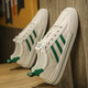 RM ROSA small white shoes men's shoes spring and autumn new versatile fashion trend casual shoes men's trendy brand men's shoes men T6227 white and green 41