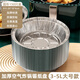 Sailoto air fryer paper tin foil plate barbecue box baking tin foil bowl household tin foil box food paper bowl 150 pieces with diameter 20cm3-5L thickened and high temperature resistant