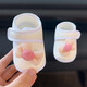 Midur Baby Foot Protection Weiche Sohle Schuhe 0-6 Monate Frühlings- und Herbstbaby Step-Frontschuhe für Neugeborene Kinderschuhe für drei Monate 8 Nicht-Rutschrosa (US-Scheibenknoten-Fußschutzschuhe) 11 s innere Länge 10,5 cm Empfohlen 0-6 Monate