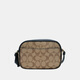 
CoaCH (COACH) Official Authorization Casual Simple Women's One-Shoulder Crossbody Bag Valentine's Day Gift Khaki with Black C9926IMCBI