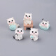 Gelun Cute Animal Park Mini Ornament Rabbit Kitten Dogs Dogs Micro Landscape Computer Monitor Decoration Children's Dolls Cats 10 Small + Table