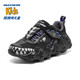 Skechers Skechers self-operated boys' monster Velcro flashing boys' sports shoes children's running shoes 400112L