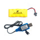 Gao en Kinder Spielzeugfernbedienungssteuerauto-Tank Flugzeugpistole Ladegerät Batterie SM4.8V 6V Spielzeugauto Modell 7.4V-SM Vier-Pin-Schnittstelle Ladegerät