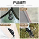 
KAIROAD tent outdoor camping for 4-6 people plus hexagonal automatic quick opening without building waterproof sun protection park set 3-5 people hexagonal tent [Special offer package]