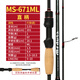 
N.S BlackHoleMEDUSA Medusa SIC Micro-conducting Ring New Avengers Taopolua Rod Professional Long-range Rod Two-Second Single Rod 2.01m Medusa MS-671ML Straight Handle Single Rod