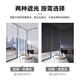 Yuanmu custom-made roller blinds, insulated and sun-protected office balcony, thickened waterproof sunshade lifting curtains, semi-shading dark blue