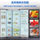 Samsung (Samsung) [Máquina oficial] Refrigerador de doble puerta de 655 litros Refrigerador de doble puerta de doble puerta para el flujo de aire con flujo de aire de flujo de aire de la frecuencia sin aire libre de frecuencias de conversión de frecuencia Desodorización de la luz de la luna RS62R5007M9/SC