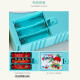 Jouets de pêche électrique en rotation magnétique jeu jeu de pêche à la pêche parent-enfant gibier de pêche interactif garçons et filles 2-3-6 ans cadeau pour enfants bleu frais-45 poisson + rotation de musique électrique [boîte de couleur]