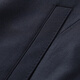 Antonio [high-string worsted 100% wool] classic solid color lapel men's jacket spring and autumn administrative cadre business jacket Navy blue 2XL /54 (185/100A)