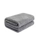 Beijing-made lamb velvet blanket 900g super soft blanket dormitory office nap blanket gray 150x200cm