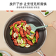KOBACH silicone spatula protects the pot, does not damage the pot, stir-fries, non-stick pans, frying pans, special spatula and spoon combination, silicone spatula, blue