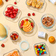 Cialcock Complectory Food Box можно приготовьтесь к приготовлению и приготовленной микроволновой печи нагревательная чаша стакана Freshnes Box Food Box Mini Lunch Box